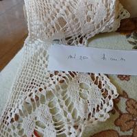 pizzo fatto a mano a unci netto