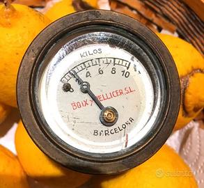 Manometro Pressione Saline Cagliari 1930