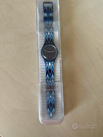 Swatch swiss blu nuovo mai usato