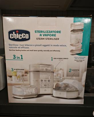Sterilizzatore a vapore Chicco 3 in 1