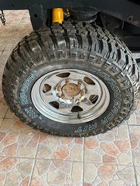 Cerchi e gomme fuoristrada nissan toyota