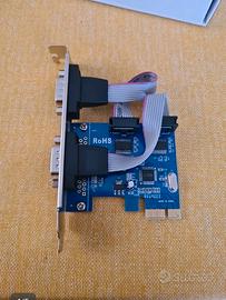 Scheda PCI-Ex Seriale - 2 porte
