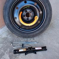 ruotino 125/80 r17 alfa romeo giulia 500x jeep 