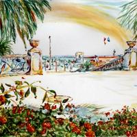 acquerello su cartoncino cm 40x30