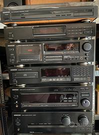 Impianto hifi stereo top kenwood