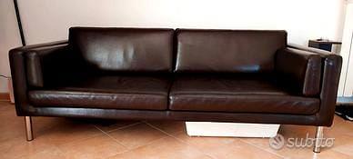Divano ikea similpelle marrone