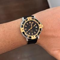 Orologio Lucien Rochat con lunetta in oro 18 kt