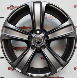 4 cerchi lega mercedes benz a b glc r18 lt1827