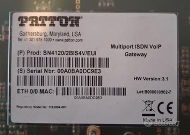Patton Smartnode 4120/2BIS4V/EUI