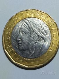 Moneta da 1000 lire metallica 1997