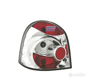 FANALI RENAULT TWINGO I 93-00 FONDO CROMATO