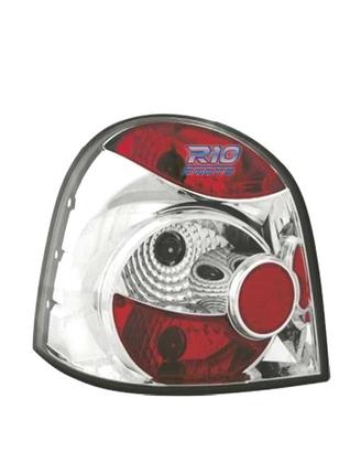 FANALI RENAULT TWINGO I 93-00 FONDO CROMATO