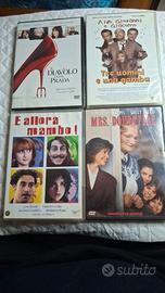 Lotto 4 DVD commedie italiane e internazionali