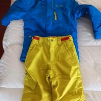 Giubbino e salopette da sci. Columbia small