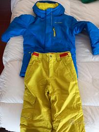 Giubbino e salopette da sci. Columbia small