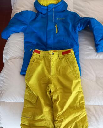 Giubbino e salopette da sci. Columbia small