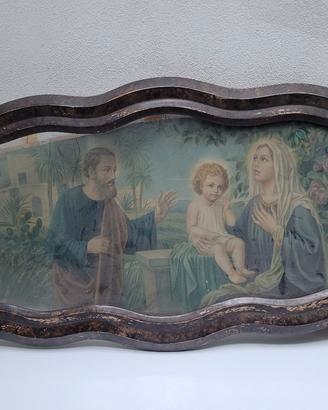 cornice in legno laccato 