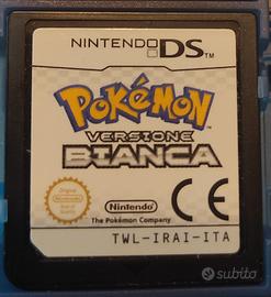 Pokemon versione bianca Nintendo ds 