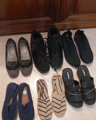 scarpe  più romanzi più quadretti 