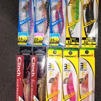 Lotto 10.totanare eging Yamashita Shimano nuove