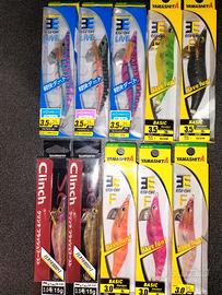 Lotto 10.totanare eging Yamashita Shimano nuove