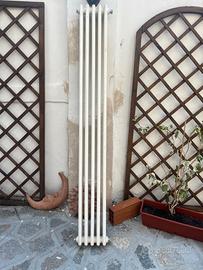 Radiatore tubolare verticale 170 × 25 cm – Bianco
