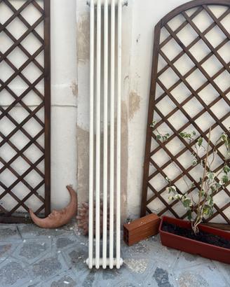 Radiatore tubolare verticale 170 × 25 cm – Bianco