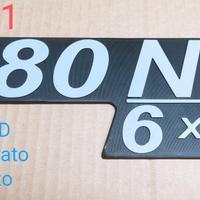 SAFARINO3D  fregio logo stemma Fiat 180 NC 6x2