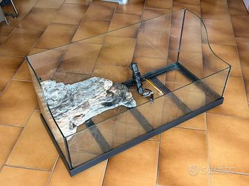 Terrarium - terrario per tartarughe acquatiche.