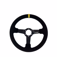 Volante sportivo a calice Carrera 32 in camoscio