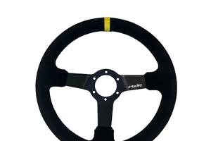 Volante sportivo a calice Carrera 32 in camoscio