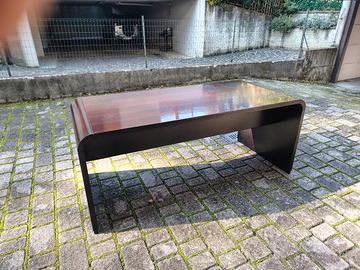 Scrivania in Mogano Vintage - 180 X 80 Cm.