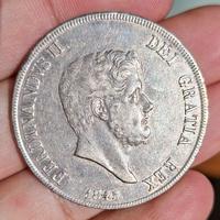 Piastra 120 grana 1845, Ferdinando II