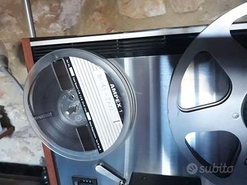 4 Bobine 7" 18 cm vuote + 2 Custodie rigide