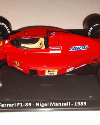 Ferrari F1-89 1989 Nigel Mansell 