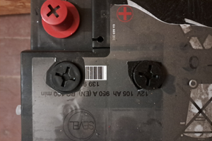 Batteria fiat ducato 12 V 105 Ah 950 A