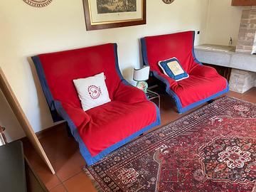 Poltrone Sinbad di Vico Magistretti per Cassina