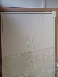 2 Porte in Legno Bianco Nuove con Difetti