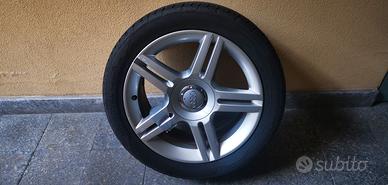 4 GOMME ESTIVE CON CERCHIONI AUDI ORIGINALI