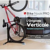 supporto bicicletta regolabile salvaspazio