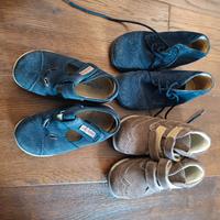 Lotto 3 scarpe 23 bambino made in Italy balocchi c