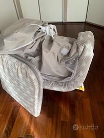 Giordani culla sleep&go nuvolette