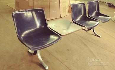 Panca/sedie Osvaldo Borsani vintage anni 70