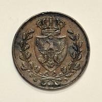 Regno di Sardegna 5 centesimi 1826 P Torino R2