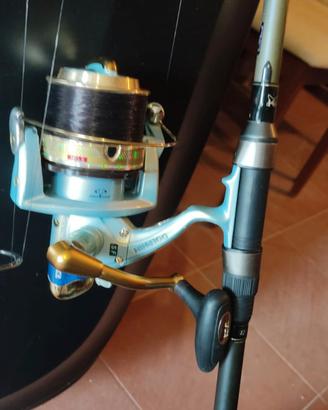COMPLETO DI CANNE DA PESCA COME NUOVO 250€
