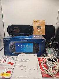 PSP Fat Model 1004 Sony PlayStation Nero