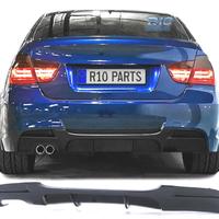 DIFFUSORE BMW E90 E91 LOOK M NERO LUCIDO