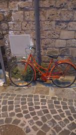 bicicletta da passeggio d'epoca