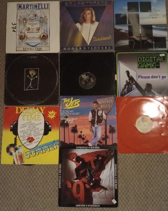 Lotto 3 stock vinili mix