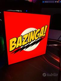 Lampada led Bazinga!  The Big Bang Theory